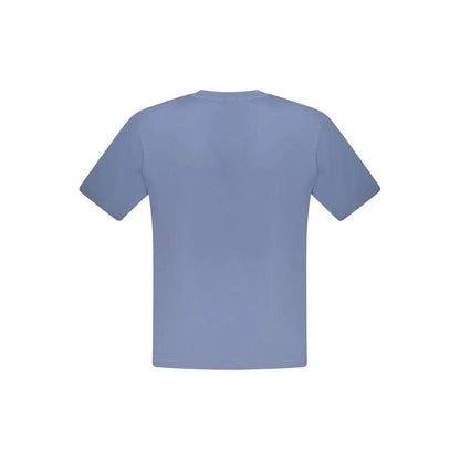 North Sails Blue Cotton Men T-Shirt by North Sails