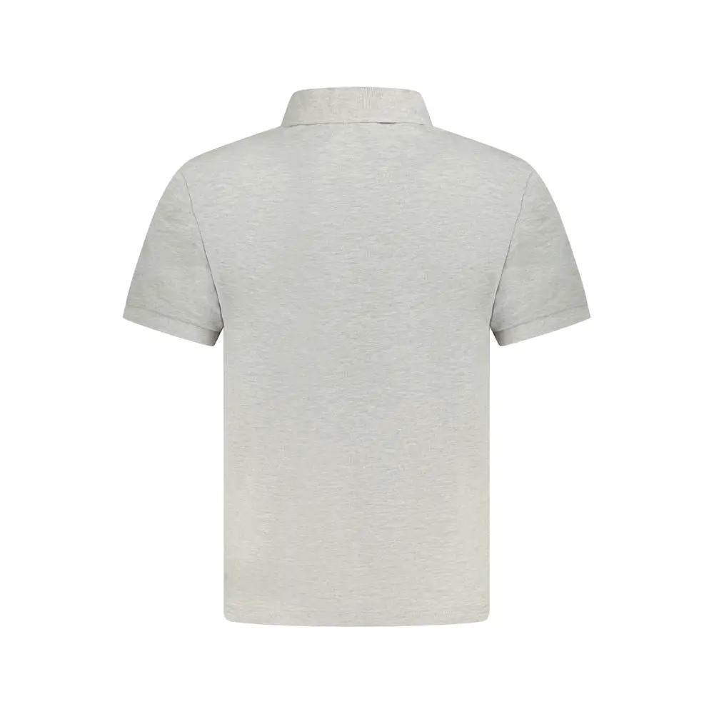 North Sails Grigio Cotton Men Polo by North Sails