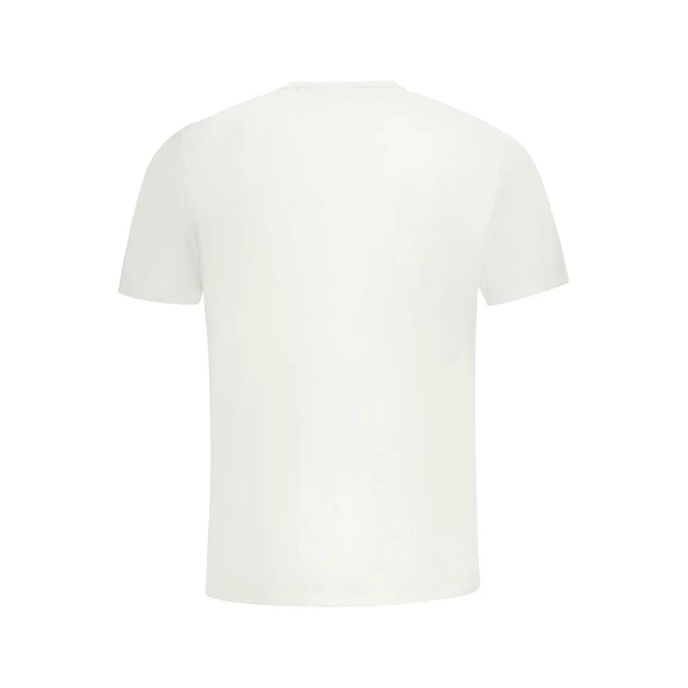 North Sails White Cotton Men T-Shirt by North Sails