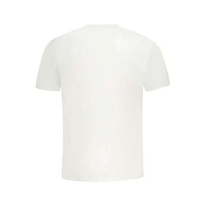 North Sails White Cotton Men T-Shirt by North Sails