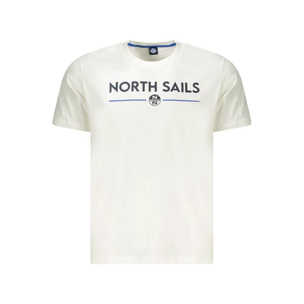 North Sails Bianco Cotton Men T-Shirt by North Sails