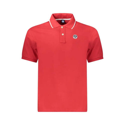 North Sails Rosso Cotton Men Polo by North Sails