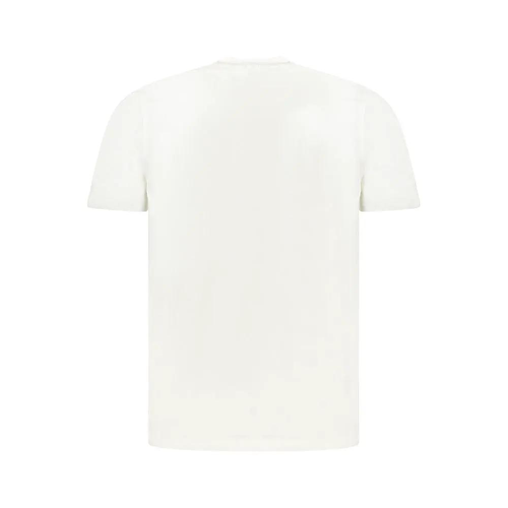 North Sails White Cotton Men T-Shirt by North Sails
