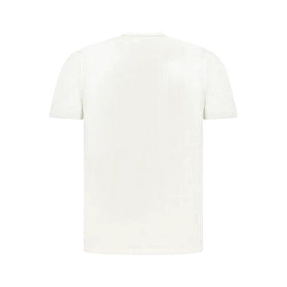 North Sails White Cotton Men T-Shirt by North Sails