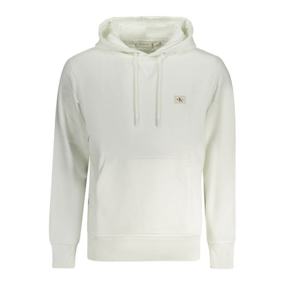 Sweat à capuche Calvin Klein homme en coton blanc – CA-38368