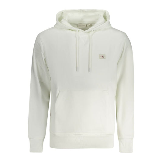 Sweat à capuche Calvin Klein homme en coton blanc – CA-38368