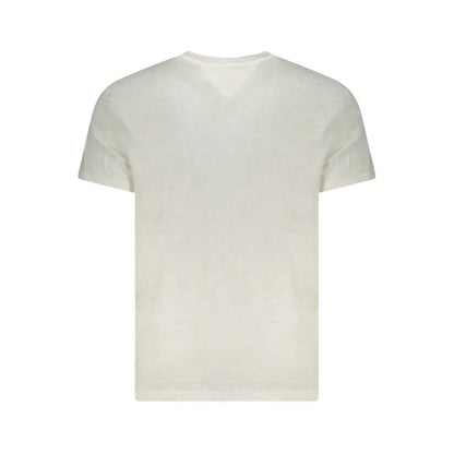 Tommy Hilfiger Bianco Cotton Men Shirt by Tommy Hilfiger