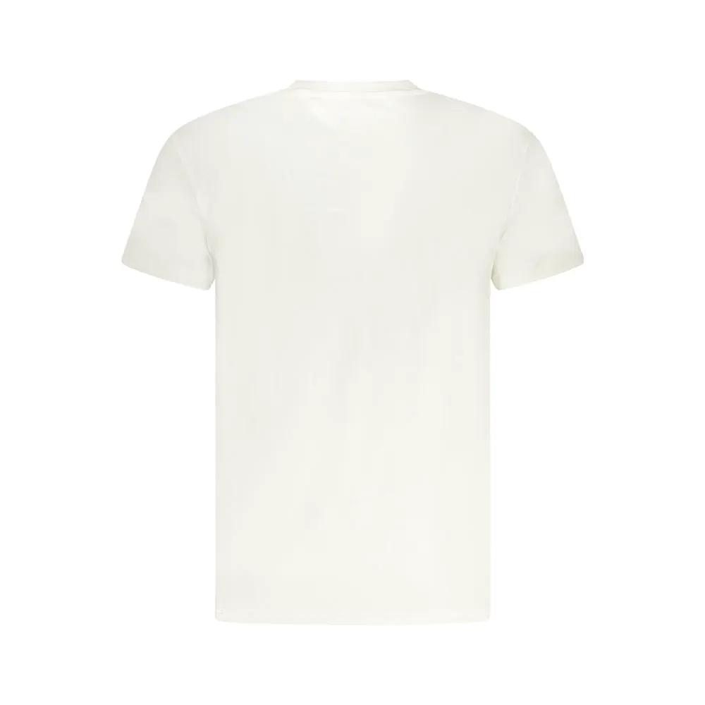 Tommy Hilfiger Bianco Cotton Mens T-Shirt by Tommy Hilfiger