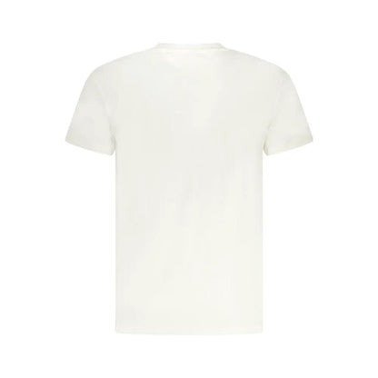 Tommy Hilfiger Bianco Cotton Mens T-Shirt by Tommy Hilfiger