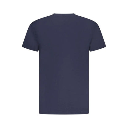 Tommy Hilfiger Blue Cotton Men's T-Shirt by Tommy Hilfiger