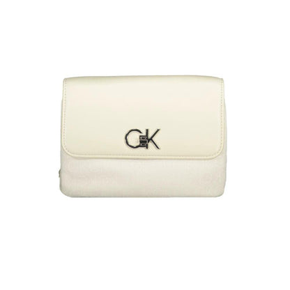 Calvin Klein Beige Polyester Women Handbag by Calvin Klein