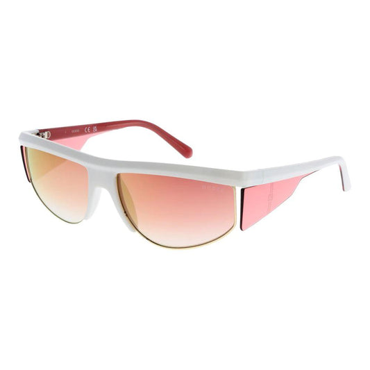 Guess White Plastic Sunglasses by Guess