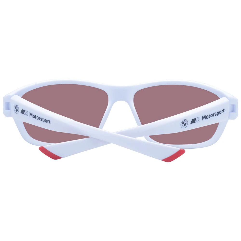 BMW Motorsport White Plastic Sunglasses by BMW Motorsport
