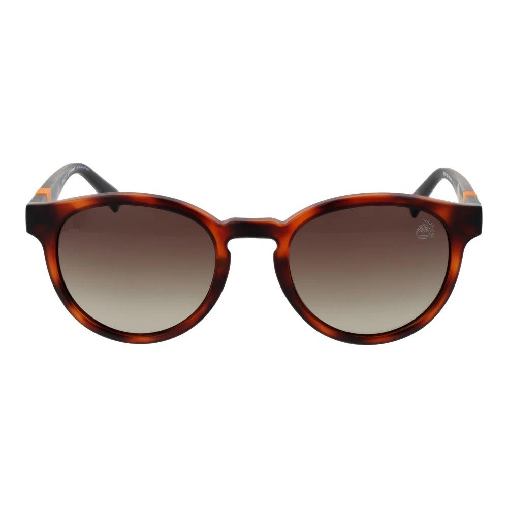 Timberland Brown Plastic Sunglasses by Timberland