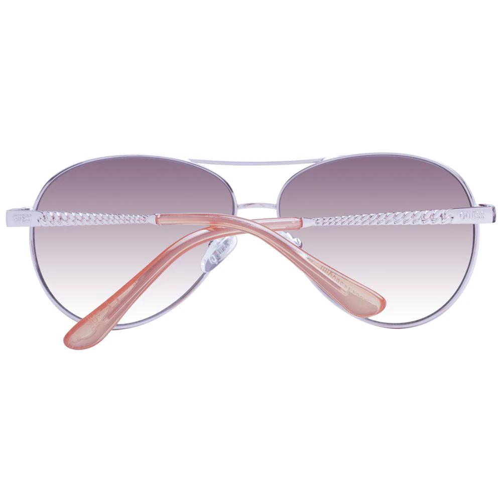 Guess Rose Gold Metal Sunglasses by Guess