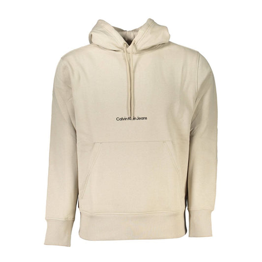 Sweat-shirt Calvin Klein homme en coton beige – CA-26123