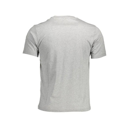 North Sails Gray Cotton Men T-Shirt by North Sails