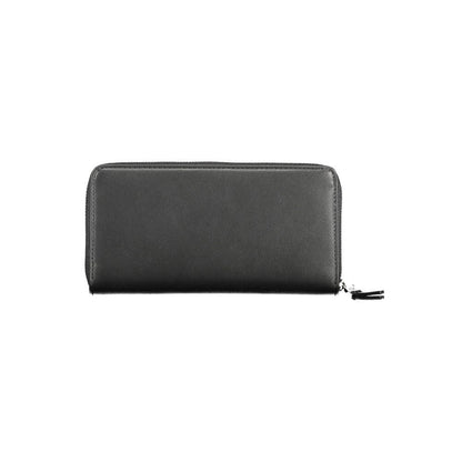Calvin Klein Black Polyurethane Women Wallet