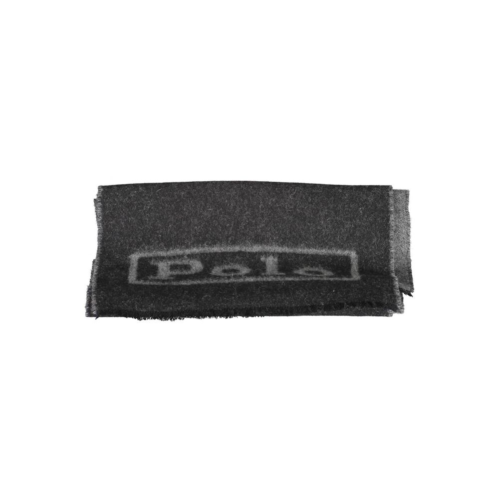 Écharpe Ralph Lauren homme en laine noire – RA-14259