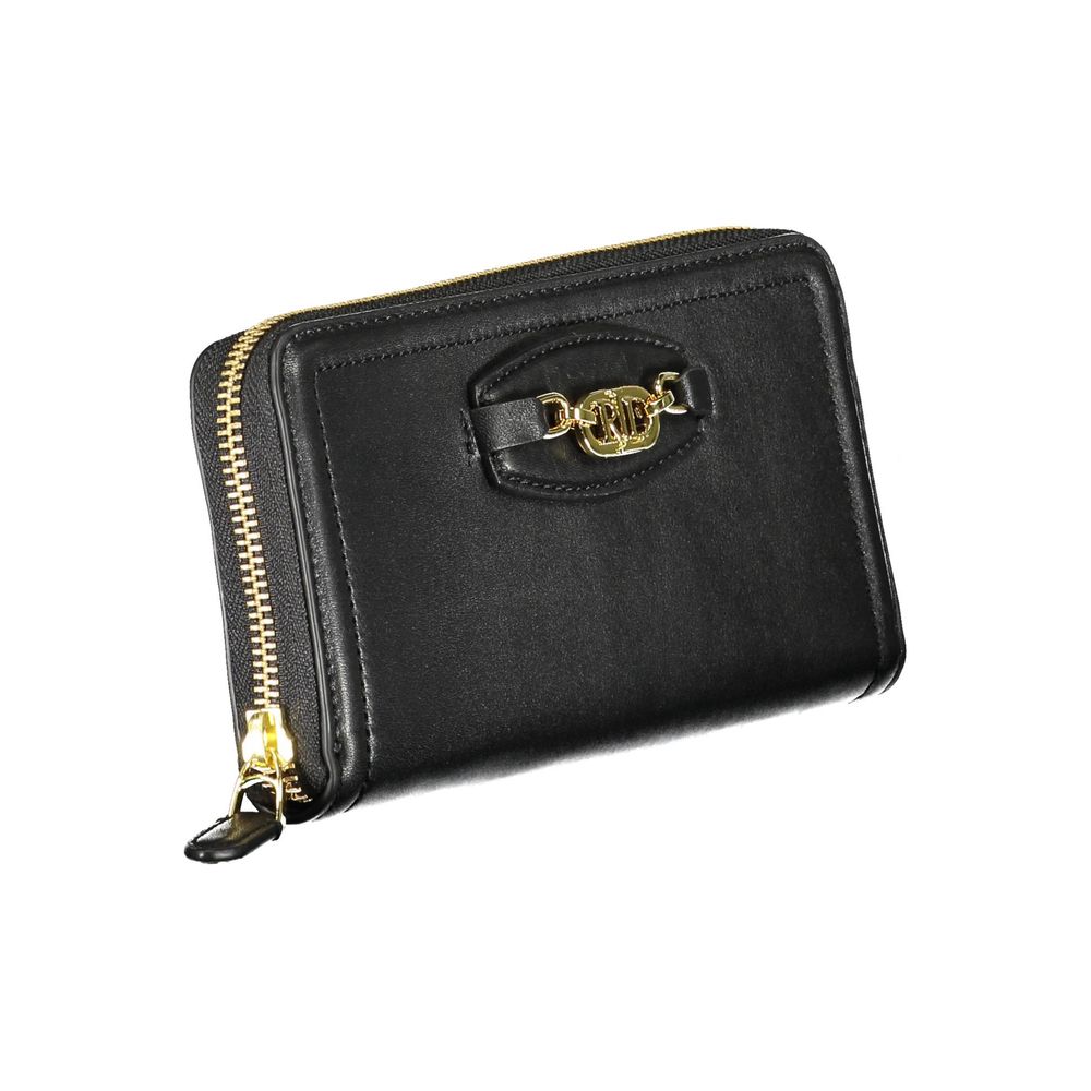 Ralph Lauren Black Polyurethane Women Wallet