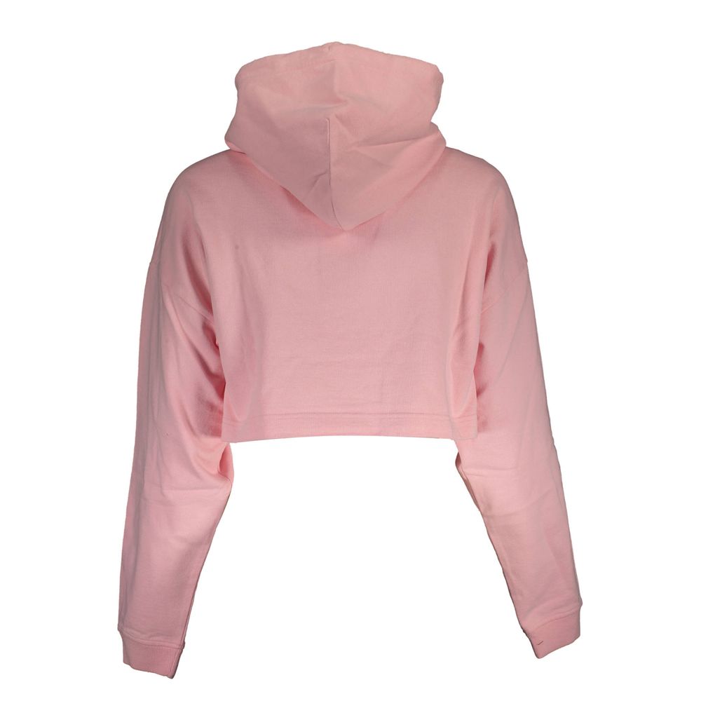 Sweat à capuche Tommy Hilfiger femme en coton rose – TO-17190