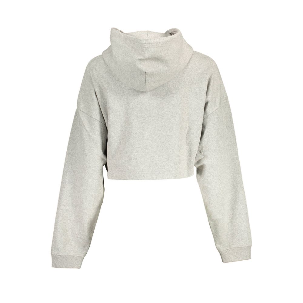 Sweat à capuche Tommy Hilfiger femme en coton gris – TO-17441