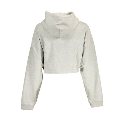 Sweat à capuche Tommy Hilfiger femme en coton gris – TO-17441