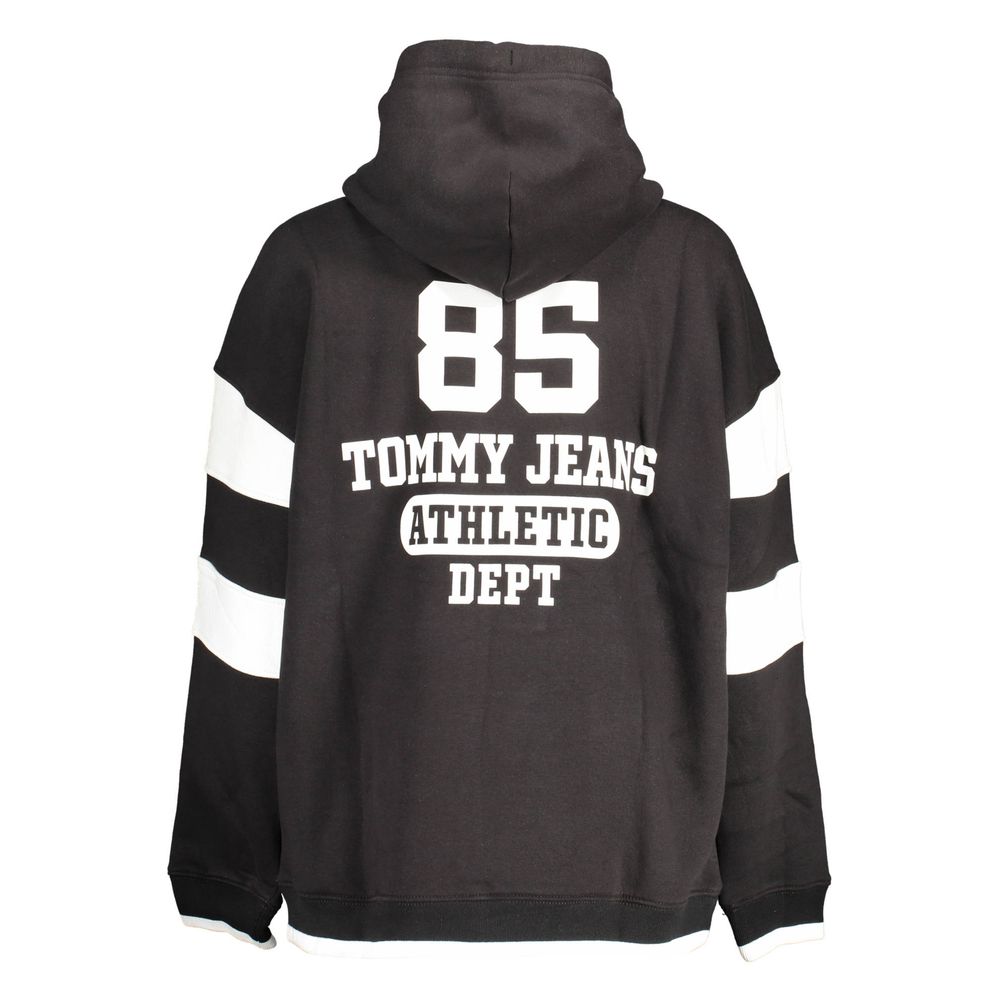 Sweat à capuche Tommy Hilfiger femme en coton noir – TO-17446
