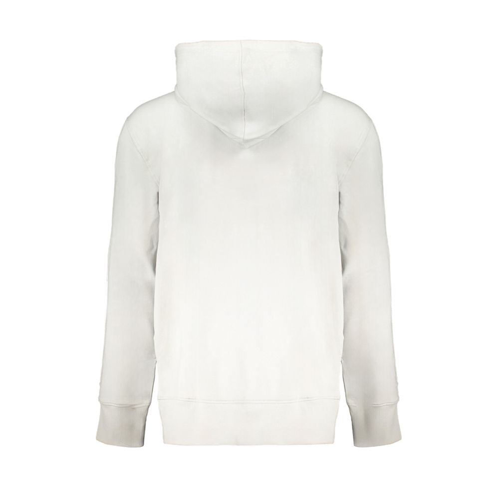 Sweat à capuche zippé Calvin Klein homme en coton gris – CA-29474