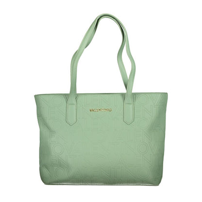 Valentino Green Polyethylene Handbag