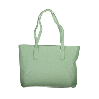 Valentino Green Polyethylene Handbag