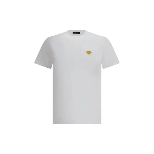 Versace White Cotton T-Shirt by Versace