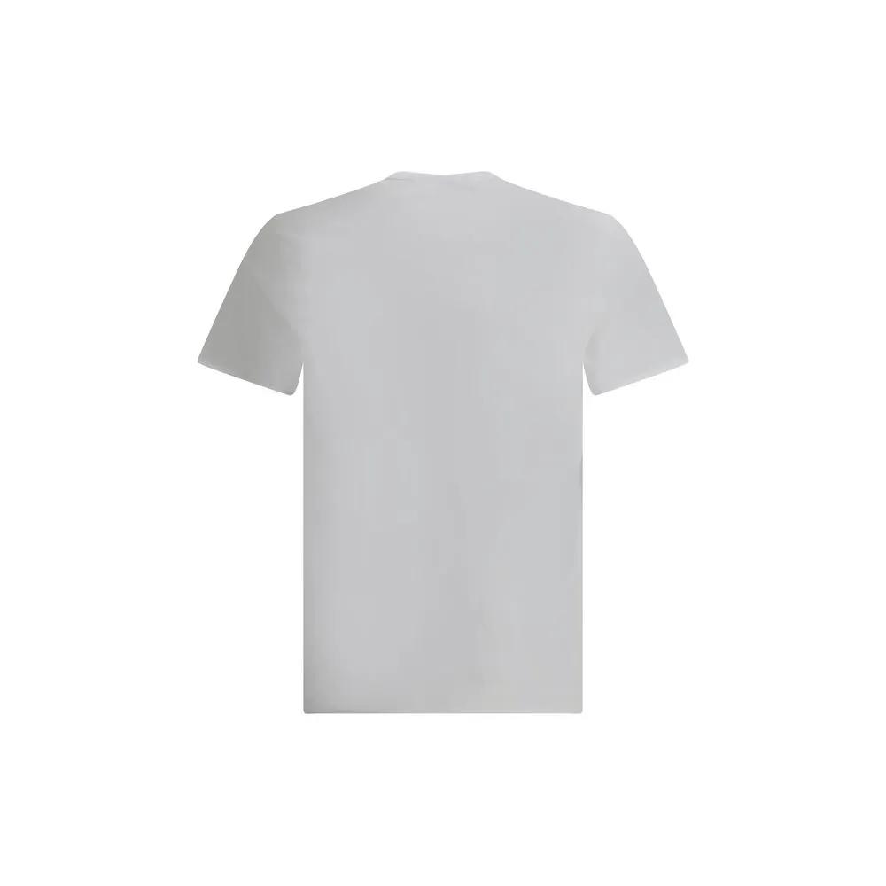 Versace White Cotton T-Shirt by Versace