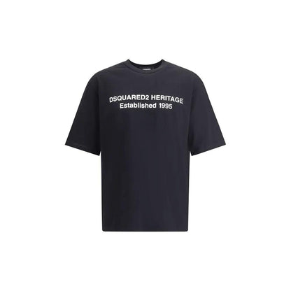 Dsquared² Black Cotton T-Shirt by Dsquared²