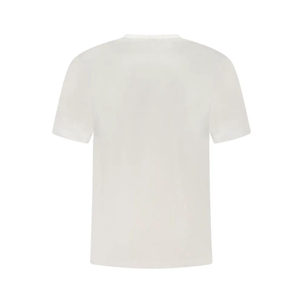 Calvin Klein White Cotton Men T-Shirt by Calvin Klein