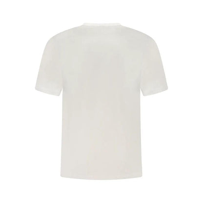 Calvin Klein White Cotton Men T-Shirt by Calvin Klein