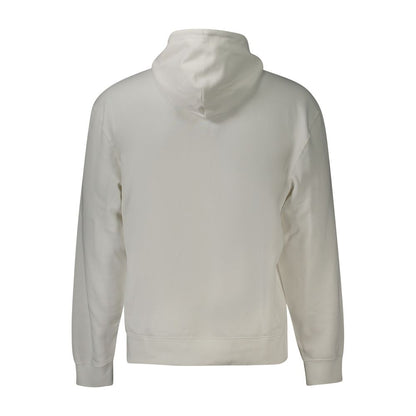 Sweat à capuche Calvin Klein homme en coton blanc – CA-38841