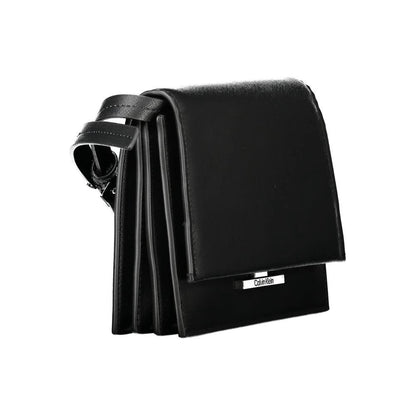 Calvin Klein Nero Poliuretano Woman Shoulder Bag by Calvin Klein