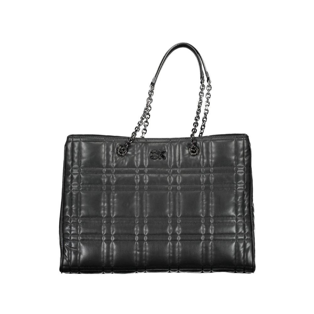 Calvin Klein Nero Polyester Woman Handbag by Calvin Klein