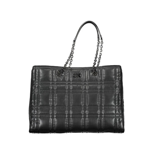 Calvin Klein Nero Polyester Woman Handbag by Calvin Klein