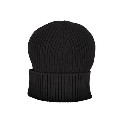 Ensemble écharpe et bonnet Calvin Klein homme en acrylique noir – CA-18409