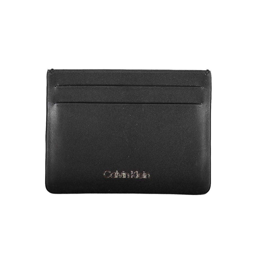 Calvin Klein Black Leather Men Wallet