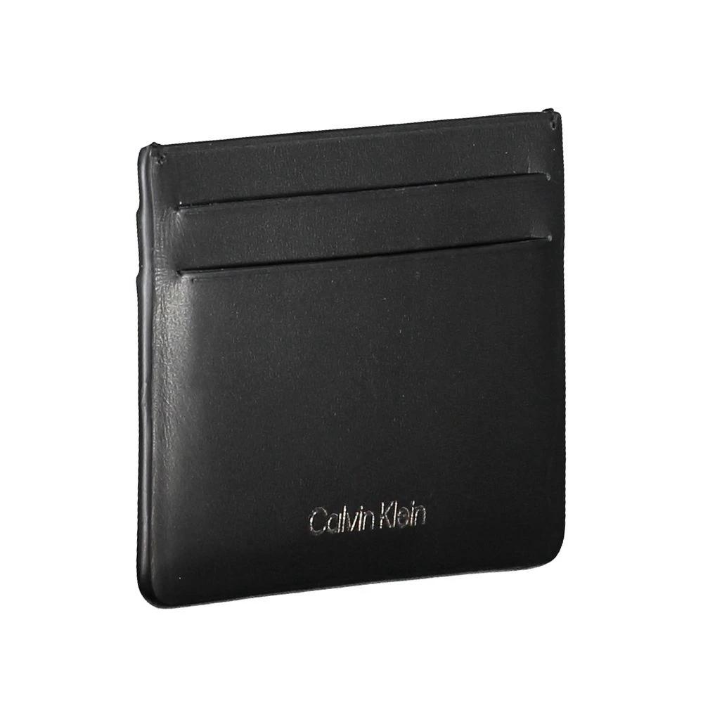 Calvin Klein Black Leather Men Wallet