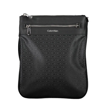 Calvin Klein Black Polyester Men's Shoulder Bag