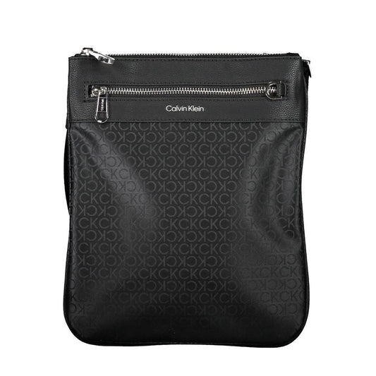 Calvin Klein Black Polyester Men's Shoulder Bag by Calvin Klein