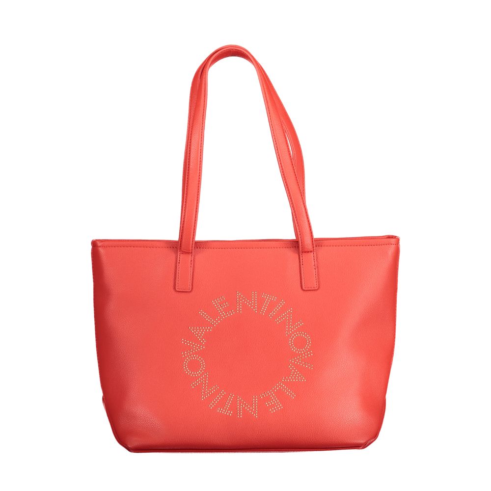 Valentino Rosso Polyurethane Women's Bag – Sac Femme Rouge Épaule Recyclé