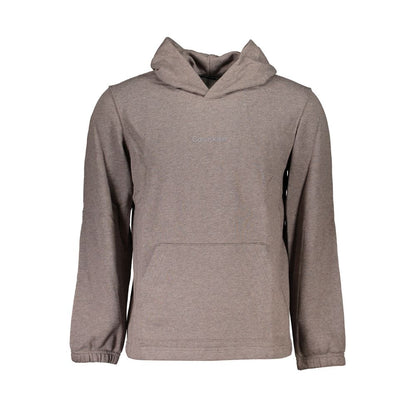 Sweat à capuche Calvin Klein homme en coton marron – CA-25224