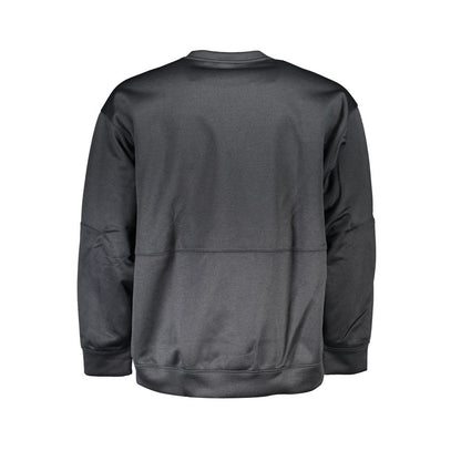 Sweat-shirt Calvin Klein homme col rond en polyester noir – CA-25235