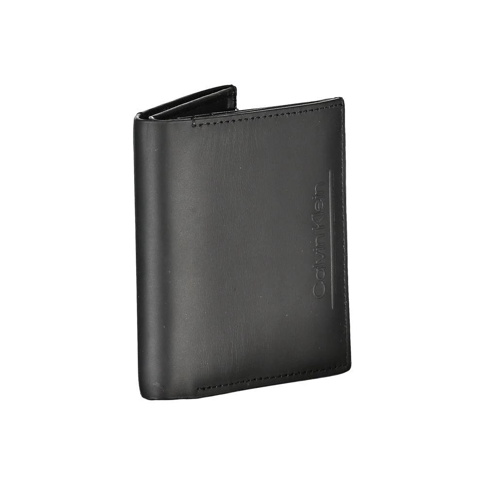 Calvin Klein Black Leather Men Wallet