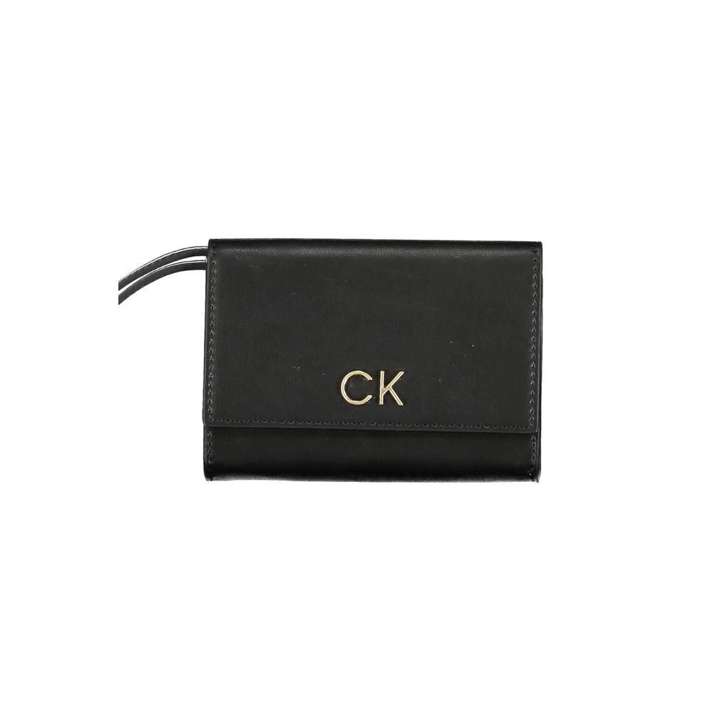 Calvin Klein Black Polyester Women Wallet